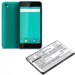 Wiko S104-U59000-038 helyettesítő mobiltelefon akkumulátor (Li-ion, 3.7V, 1800mAh / 6.66Wh) - Utángyártott