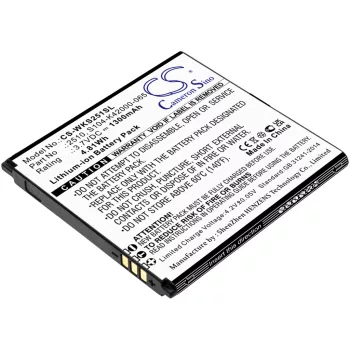   Wiko S104-K42000-065 helyettesítő mobiltelefon akkumulátor (Li-ion, 3.7V, 1300mAh / 4.81Wh) - Utángyártott