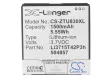 ZTE Li3715T42P3h504857-H helyettesítő mobiltelefon akkumulátor (Li-ion, 3.7V, 1500mAh / 5.55Wh) - Utángyártott