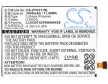 ZTE Li3830T43P6h966439 helyettesítő mobiltelefon akkumulátor (Li-Polymer, 3.8V, 3000mAh / 11.4Wh) - Utángyártott