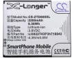 ZTE LI3822T43P3h716042 helyettesítő mobiltelefon akkumulátor (Li-ion, 3.8V, 2200mAh / 8.36Wh) - Utángyártott