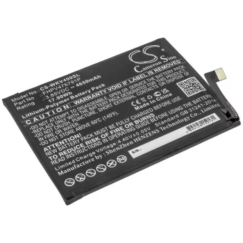   Wiko FHPV476791P helyettesítő mobiltelefon akkumulátor (Li-Polymer, 3.85V, 4650mAh / 17.9Wh) - Utángyártott