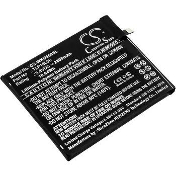   Wiko TLP16L08 helyettesítő mobiltelefon akkumulátor (Li-Polymer, 3.8V, 2800mAh / 10.64Wh) - Utángyártott
