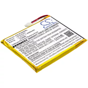   V Tech SP605062 helyettesítő tablet akkumulátor (Li-Polymer, 3.8V, 2500mAh / 9.5Wh) - Utángyártott