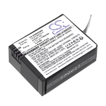   GoPro AHDBT-301, AHDBT-302 helyettesítő akkumulátor (Li-ion, 3.7V, 1180mAh / 4.37Wh) - Utángyártott