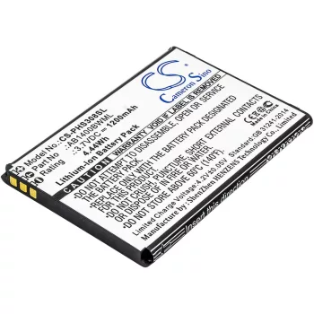   Philips AB1400BWML helyettesítő mobiltelefon akkumulátor (Li-ion, 3.7V, 1200mAh / 4.44Wh) - Utángyártott