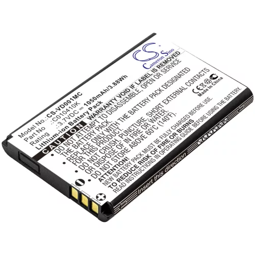 Spare ContourHD készülékhez akkumulátor (Li-ion, 3.7V, 1050mAh / 3.89Wh) - Utángyártott