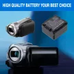 Panasonic VW-VBG070A helyettesítő akkumulátor (Li-ion, 7.4V, 750mAh / 5.55Wh) - Utángyártott