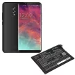 UMI 1ICP/5/64/58-2 helyettesítő mobiltelefon akkumulátor (Li-Polymer, 3.85V, 5000mAh / 19.25Wh) - Utángyártott