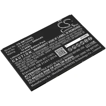   Samsung EB-BT545ABY helyettesítő tablet akkumulátor (Li-Polymer, 3.85V, 8800mAh / 33.88Wh) - Utángyártott