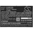 Samsung EB-BT545ABY helyettesítő tablet akkumulátor (Li-Polymer, 3.85V, 8800mAh / 33.88Wh) - Utángyártott