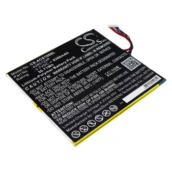   Acer KT.0020Q.001 helyettesítő tablet akkumulátor (Li-Polymer, 3.7V, 8300mAh / 30.71Wh) - Utángyártott