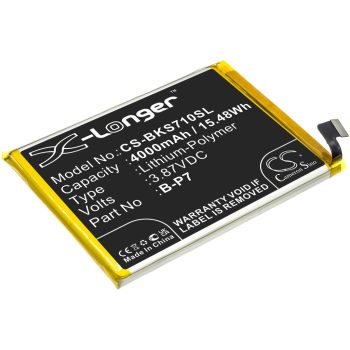   Vivo B-P7 helyettesítő mobiltelefon akkumulátor (Li-Polymer, 3.87V, 4000mAh / 15.48Wh) - Utángyártott