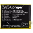 BBK B-D7 helyettesítő mobiltelefon akkumulátor (Li-Polymer, 3.85V, 3200mAh / 12.32Wh) - Utángyártott