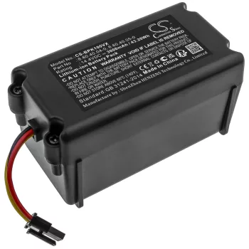   Sencor SRX 1002 helyettesítő takarítógép akkumulátor (Li-ion, 14.4V, 3000mAh / 43.2Wh) - Utángyártott