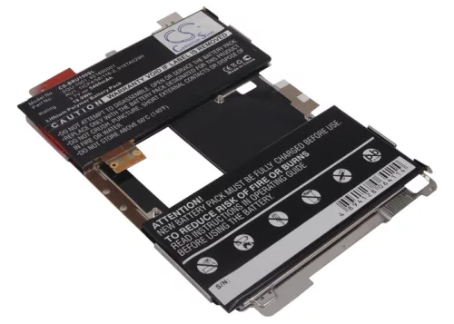 BlackBerry SQU-1001 helyettesítő tablet akkumulátor (Li-Polymer, 3.7V, 5400mAh / 19.98Wh) - Utángyártott