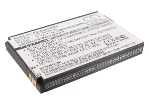 CAT UP704060AL helyettesítő mobiltelefon akkumulátor (Li-ion, 3.7V, 1800mAh / 6.66Wh) - Utángyártott