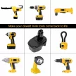 DeWalt DWCB14 helyettesítő szerszámgép akkumulátor (Ni-MH, 14.4V, 1500mAh / 21.6Wh) - Utángyártott