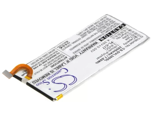 DOOV PL-C17 helyettesítő mobiltelefon akkumulátor (Li-Polymer, 3.8V, 2000mAh / 7.6Wh) - Utángyártott