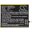 Elephone M2 helyettesítő mobiltelefon akkumulátor (Li-Polymer, 3.8V, 2400mAh / 9.12Wh) - Utángyártott