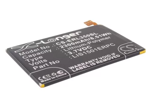 Sony Ericsson LIS1501ERPC helyettesítő mobiltelefon akkumulátor (Li-Polymer, 3.7V, 2300mAh / 8.51Wh) - Utángyártott