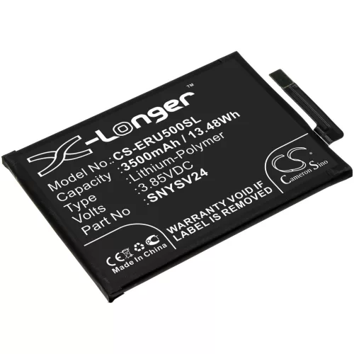 Sony SNYSV24 helyettesítő mobiltelefon akkumulátor (Li-Polymer, 3.85V, 3500mAh / 13.48Wh) - Utángyártott