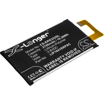   Sony LIP1641ERPXC helyettesítő mobiltelefon akkumulátor (Li-Polymer, 3.8V, 2700mAh / 10.26Wh) - Utángyártott