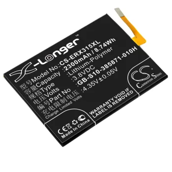   Sony Ericsson GB-S10-385871-010H helyettesítő mobiltelefon akkumulátor (Li-Polymer, 3.8V, 2300mAh / 8.74Wh) - Utángyártott