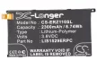 Sony Ericsson LIS1529ERPC helyettesítő mobiltelefon akkumulátor (Li-Polymer, 3.8V, 2300mAh / 8.74Wh) - Utángyártott
