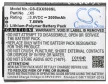 Explay X5 helyettesítő mobiltelefon akkumulátor (Li-Polymer, 3.8V, 2000mAh / 7.6Wh) - Utángyártott