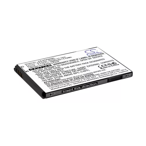 HTC BA S440, BB00100 helyettesítő mobiltelefon akkumulátor (Li-ion, 3.7V, 1000mAh / 3.7Wh) - Utángyártott