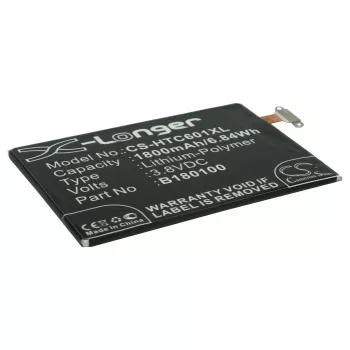   HTC BO58100 helyettesítő mobiltelefon akkumulátor (Li-Polymer, 3.8V, 1800mAh / 6.84Wh) - Utángyártott