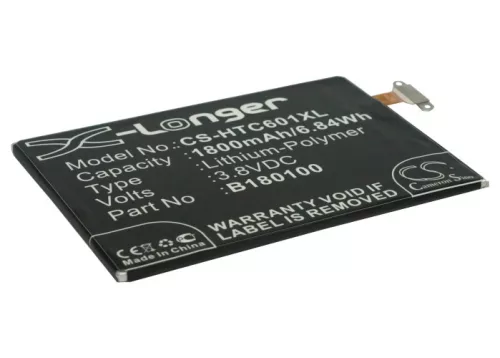 HTC BO58100 helyettesítő mobiltelefon akkumulátor (Li-Polymer, 3.8V, 1800mAh / 6.84Wh) - Utángyártott