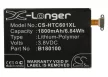 HTC BO58100 helyettesítő mobiltelefon akkumulátor (Li-Polymer, 3.8V, 1800mAh / 6.84Wh) - Utángyártott