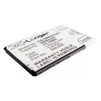   Samsung B800BU helyettesítő mobiltelefon akkumulátor (Li-ion, 3.8V, 3200mAh / 12.16Wh) - Utángyártott