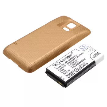   Samsung EB-BG900BBC helyettesítő mobiltelefon akkumulátor (Li-ion, 3.85V, 5600mAh / 21.56Wh) - Utángyártott