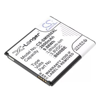   Samsung GH43-03833A helyettesítő mobiltelefon akkumulátor (Li-ion, 3.8V, 2600mAh / 9.88Wh) - Utángyártott