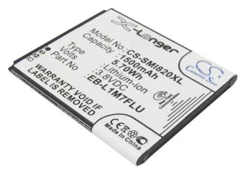 Samsung EB-L1M7FLU helyettesítő mobiltelefon akkumulátor (Li-ion, 3.8V, 1500mAh / 5.7Wh) - Utángyártott