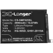 Samsung HQ-50SD helyettesítő mobiltelefon akkumulátor (Li-Polymer, 3.85V, 4900mAh / 18.87Wh) - Utángyártott