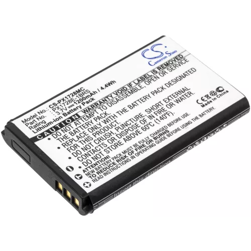 Toshiba PX1728E-1BRS, PX1728U helyettesítő akkumulátor (Li-ion, 3.7V, 1200mAh / 4.44Wh) - Utángyártott