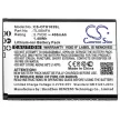 Alcatel TLi004FA helyettesítő mobiltelefon akkumulátor (Li-ion, 3.7V, 400mAh / 1.48Wh) - Utángyártott