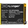 Oppo BLP741 helyettesítő mobiltelefon akkumulátor (Li-Polymer, 3.85V, 3900mAh / 15.02Wh) - Utángyártott