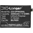 Oppo BLP825 helyettesítő mobiltelefon akkumulátor (Li-Polymer, 7.74V, 2200mAh / 17.03Wh) - Utángyártott