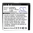 Nokia BL-6P, BP-6P helyettesítő mobiltelefon akkumulátor (Li-ion, 3.7V, 750mAh / 2.78Wh) - Utángyártott