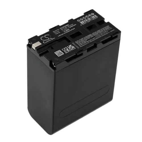 Sony XL-B3 helyettesítő akkumulátor (Li-ion, 7.4V, 10400mAh / 76.96Wh) - Utángyártott
