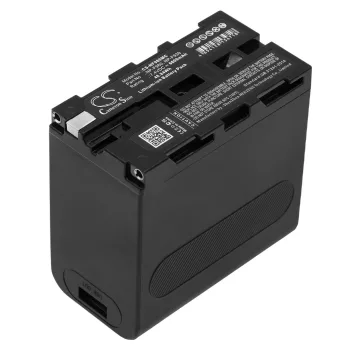   Sony XL-B3 helyettesítő akkumulátor (Li-ion, 7.4V, 6600mAh / 48.84Wh) - Utángyártott