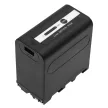 Sony XL-B3 helyettesítő akkumulátor (Li-ion, 7.4V, 6600mAh / 48.84Wh) - Utángyártott