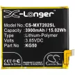 Motorola KG50 helyettesítő mobiltelefon akkumulátor (Li-Polymer, 3.85V, 3900mAh / 15.02Wh) - Utángyártott