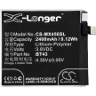 MeiZu BT43 helyettesítő mobiltelefon akkumulátor (Li-Polymer, 3.8V, 2400mAh / 9.12Wh) - Utángyártott