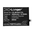Redmi BN5D helyettesítő mobiltelefon akkumulátor (Li-Polymer, 3.87V, 4900mAh / 18.96Wh) - Utángyártott